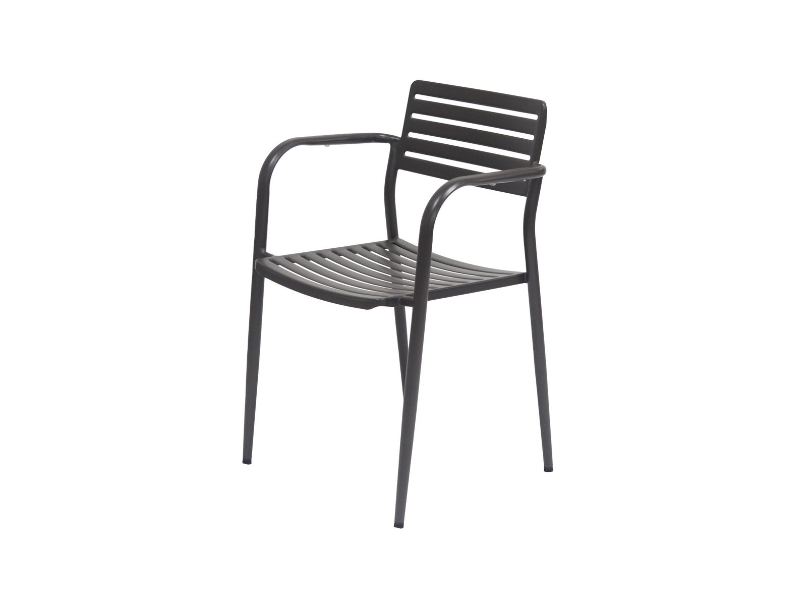 black metal dining chair
