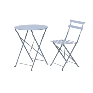 wrought iron folding chair