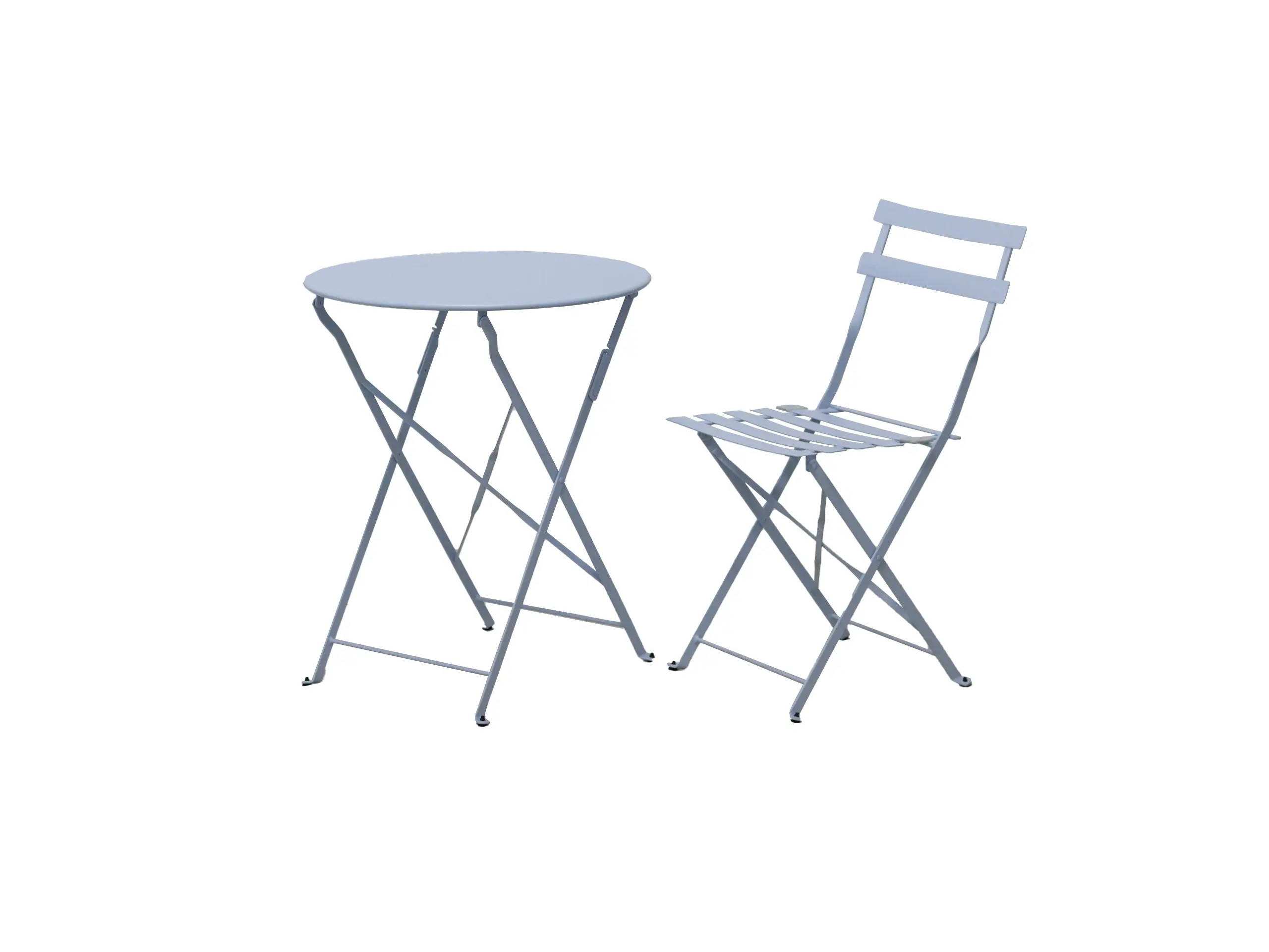 wrought iron folding chair